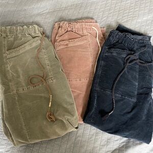 Free people corduroy pants size small (lot of 3)